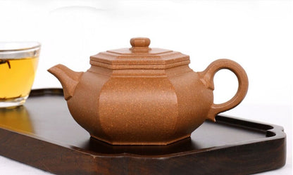 190cc chinese Yixing Handmade Zisha teapot JiangPoNi LiuFang Gongfu Tea Pot