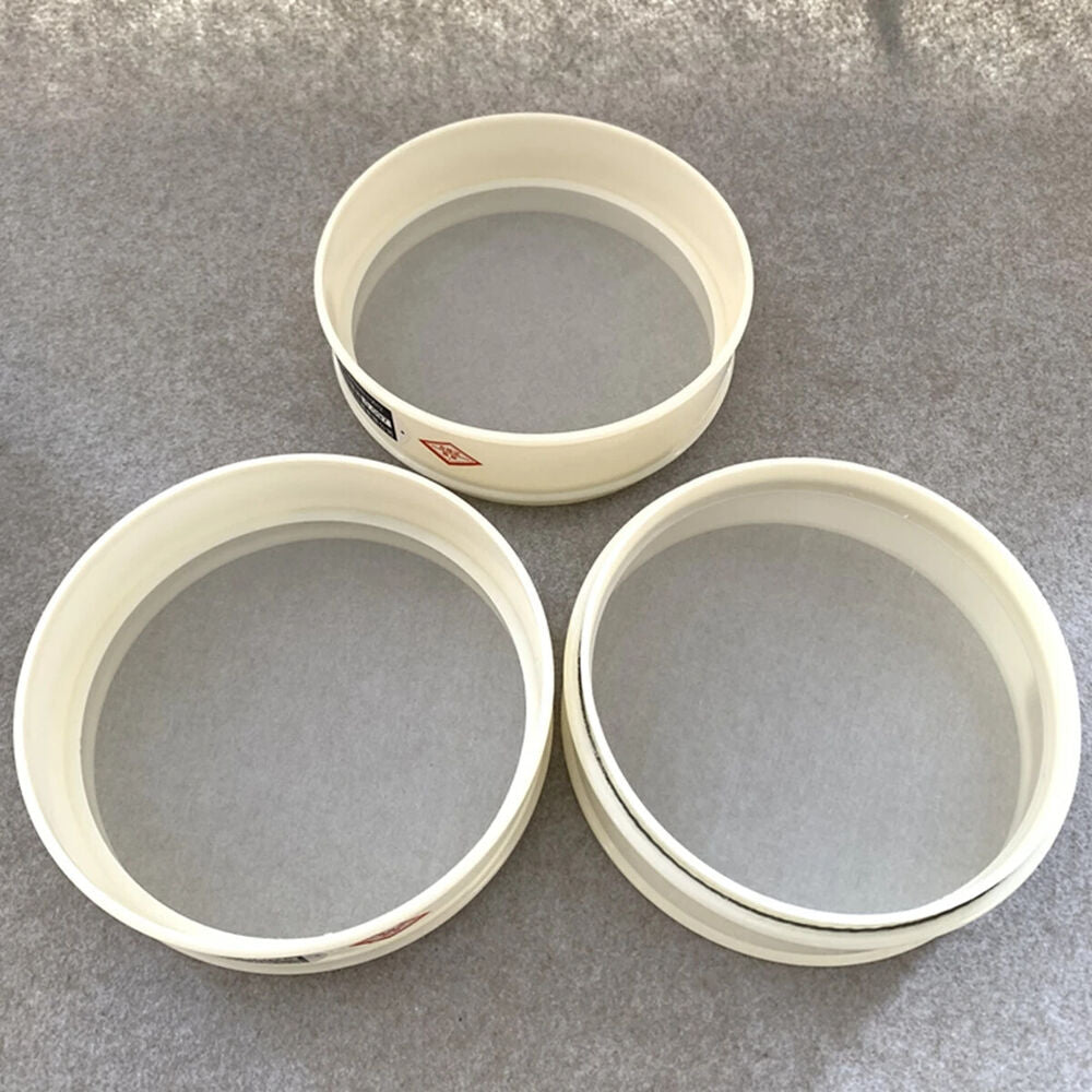 Flour Strainers 20cm 6-500M Nylon Mesh Sieve Shakers Kitchen Bean Powder Filters
