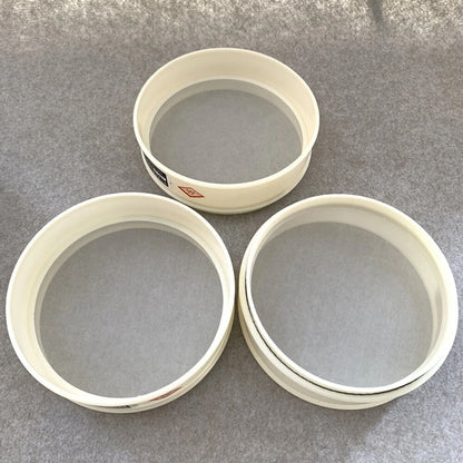 Flour Strainers 20cm 6-500M Nylon Mesh Sieve Shakers Kitchen Bean Powder Filters