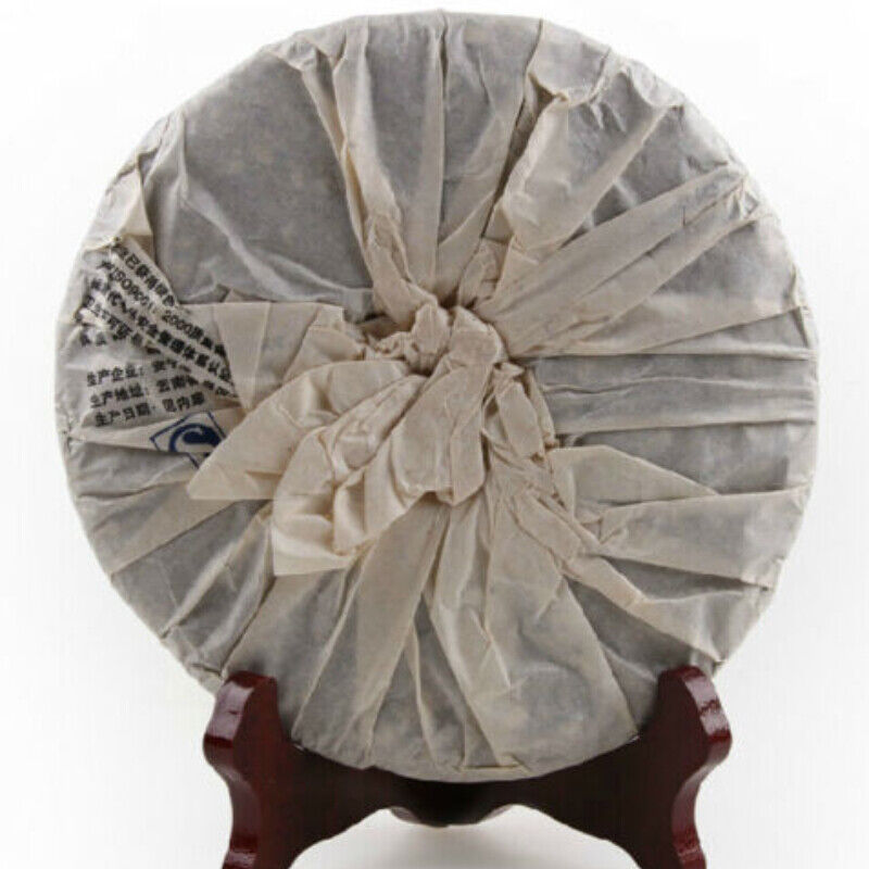 357g 7978 Haiwan Old Comrade Ecology Puer Tea Cake Lao Tong Zhi Ripe Pu-erh Tea