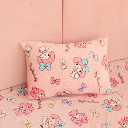 Melody Plush Blanket Cinnamoroll Kuromi Carpet Sofa Mat Nap Quilt Decoration
