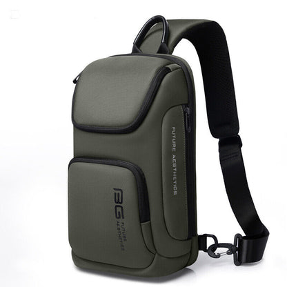 New Sling Backpack, Oxford cloth Waterproof Crossbody Bags Outdoor Sport Daypack