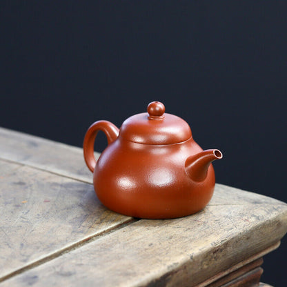 160cc chinese Yixing Handmade Zisha teapot Zhuni Pear Gongfu Hu Tea Pot