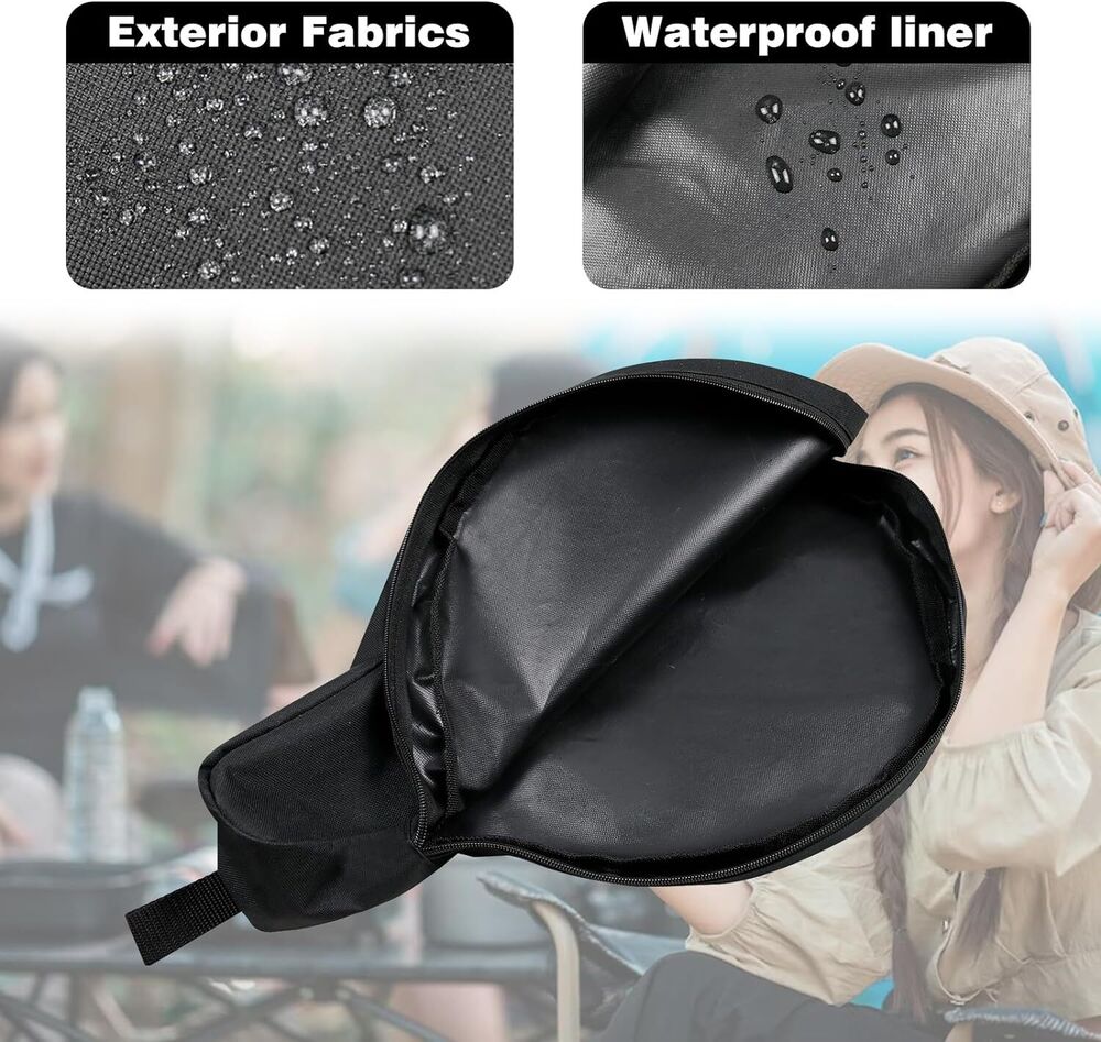 Cast Iron Skillet Bag, WITSTEP Frying Pan Storage Bag Fits 8/10/12 In...