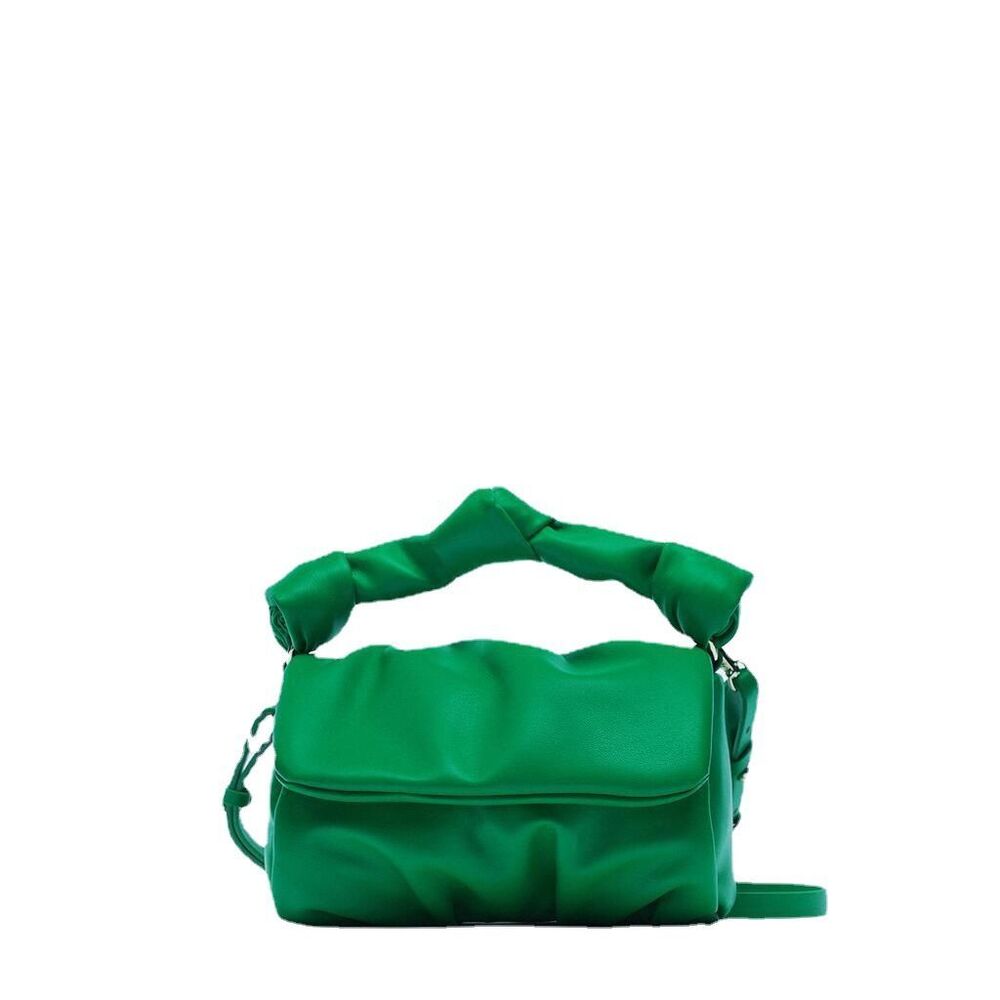 Synthetic Leather Shoulder Bag Messenger Purse Luxury Large Capacity Cloud Bags