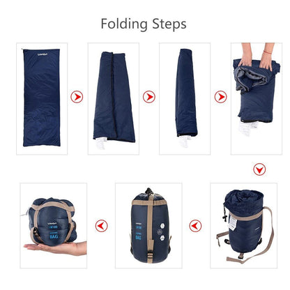 90 * 75cm Envelope Sleeping Bag Camping Travel Hiking Sleeping Bag Travel Bag