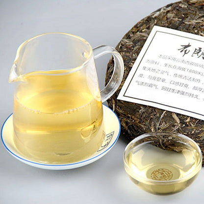 Taste of Beautiful Place of Brown Raw Puer Tea Old Tree Sheng Puerh 357g/12.59oz