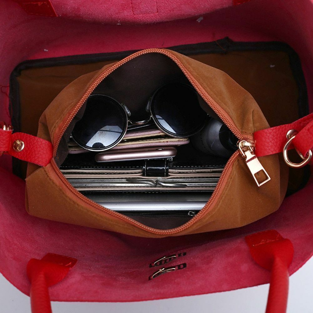Women Ladies Shoulder Bag Satchel Handbag Purse Tote Leather Messenger Crossbody