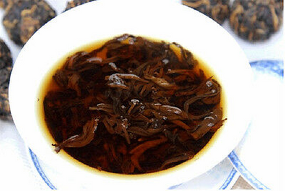 Small Gold Ball Diuretic Lower BP Chinese Kongfu Tea Handmade Dianhong Black Tea