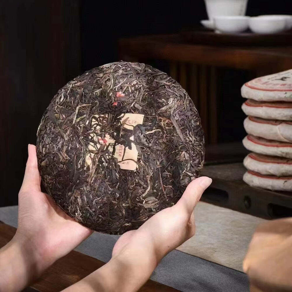 357g Yunnan Pu'er Raw Tea 2005 Bingdao Tea King Raw Pu-erh Cake Tea Puerh Tea