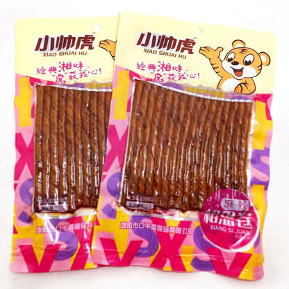 小帅虎相思卷豆制品休闲零食 Little Handsome Tiger Acacia Rolled Bean Products Casual Snacks