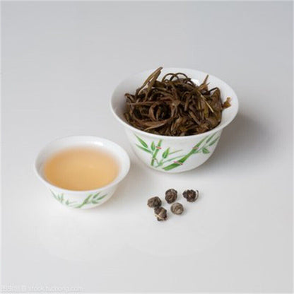 Puer Shen Puer Pu-Erh Tea Green Tea Xiaguan Golden Silk TuoCha with Box 100g