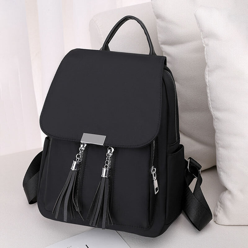 Women's Backpack PU Oxford Shoulder Bag Handbags Rucksack School Travel Backbag