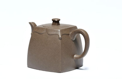 210cc chinese Yixing Handmade Zisha QingHui clay Teapot SiFang RuYi Hu Tea Pot