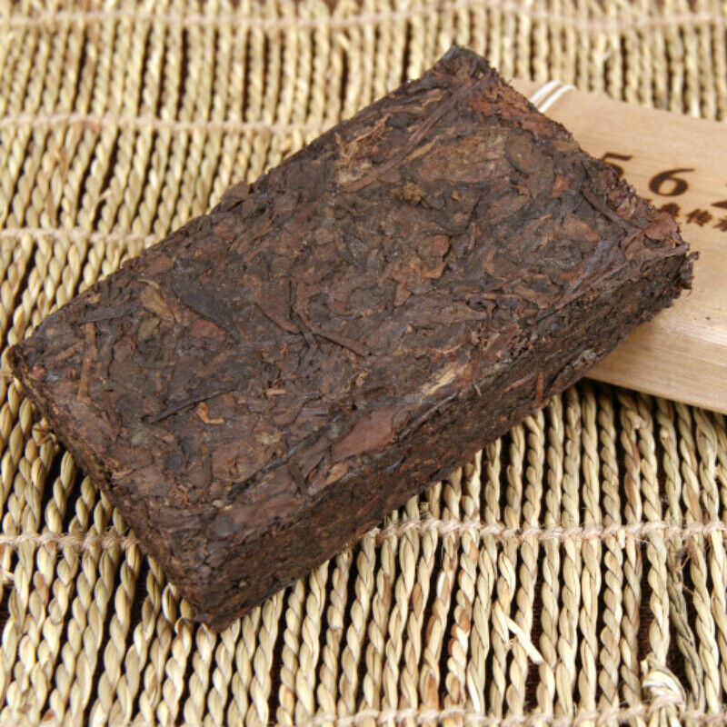 Yunnan Menghai Old Tree Shu Puerh High Quality Puer Material 7562 Tea Brick 250g