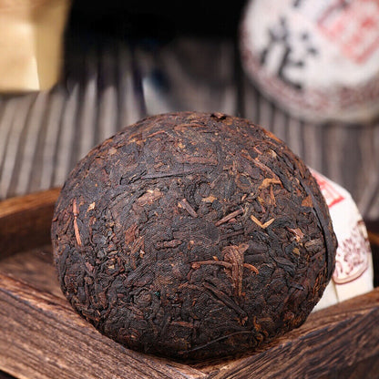 Black TeaYunnanPu'er Ripe Tuocha Menghai Ancient Tree Healthcare 500g-