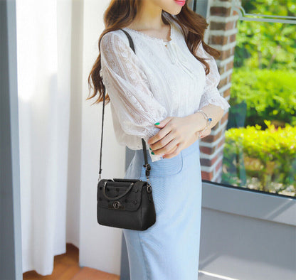 New Women's Ladies Shoulder Bag Faux Leather Handbags Cross Body Tote Bag Purse