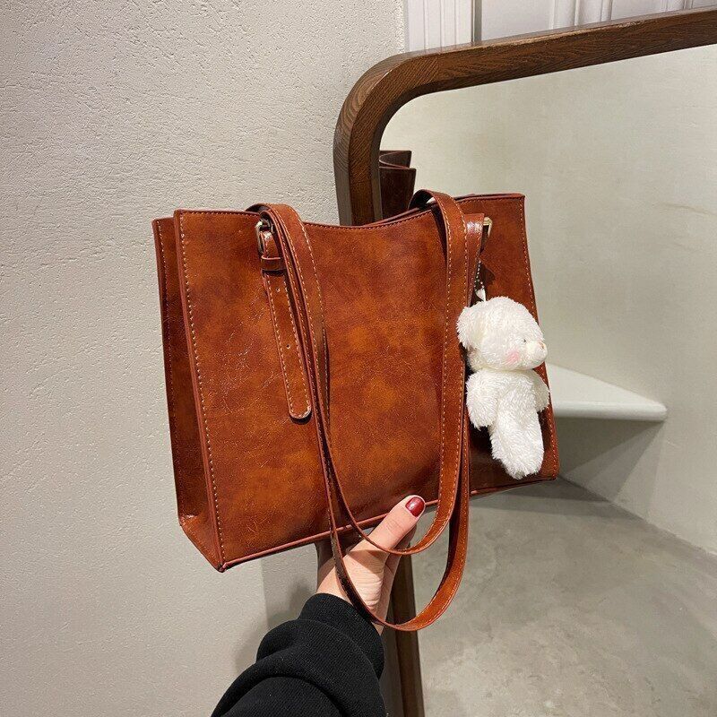 Women's Bag Shoulder Bags PU Leather Shoulder Bags Ladies Wild Bags