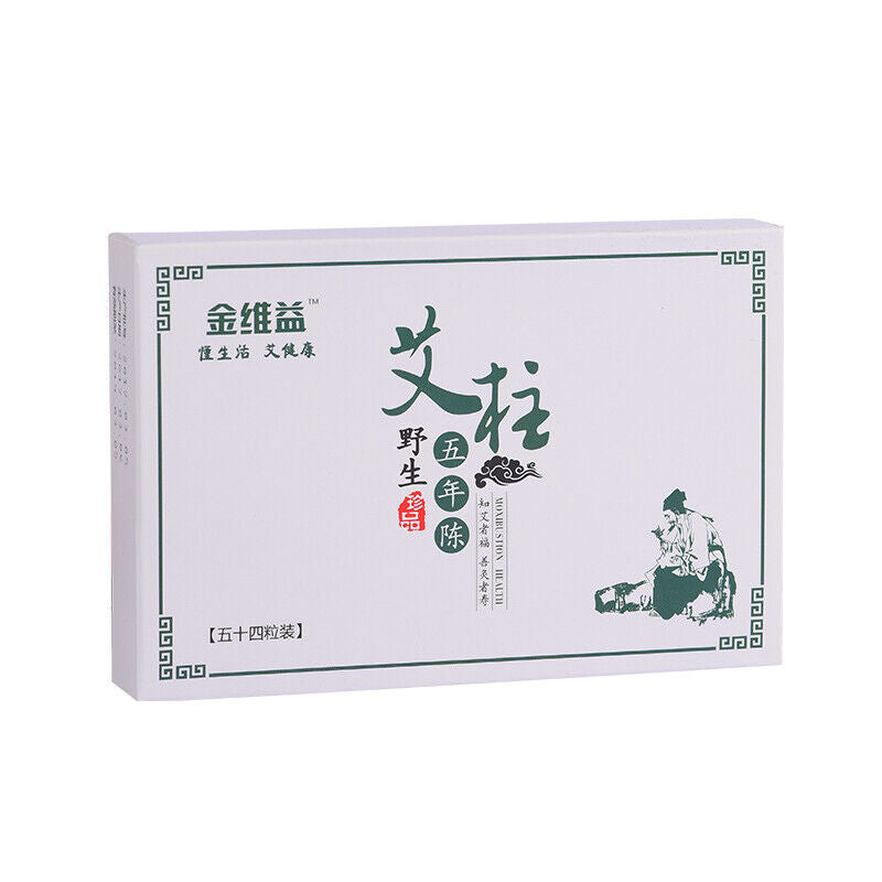 54pcs Moxibustion Sticks Wormwood Roll Moxa Column Handmade Mugwort Article 艾灸艾条