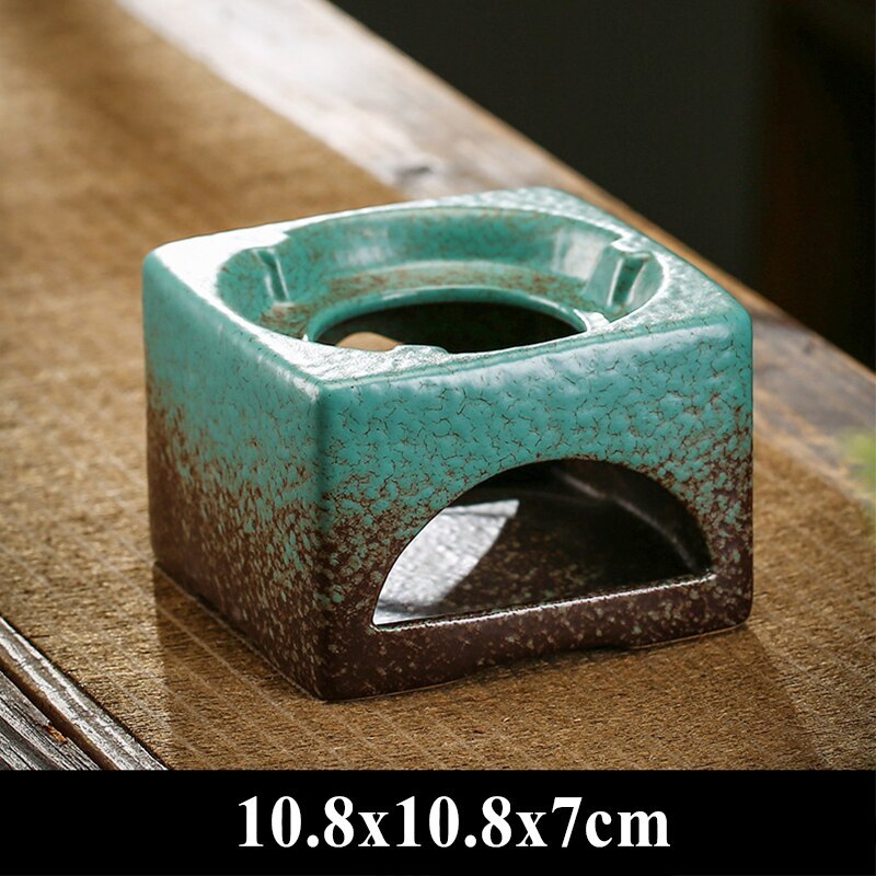 Household Ceramic Candle Holder Tea Fire Stoves Candle Heating Ceramic Teapot