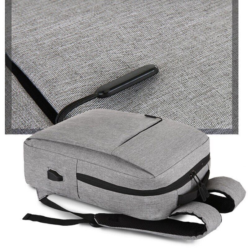 Men's Backpack Oxford Cloth Bag Charging Rucksack Male Laptop Travel Bagpack