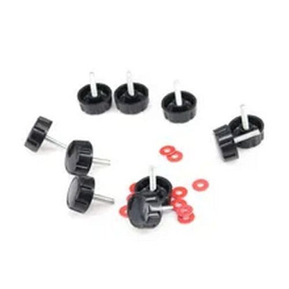10pcs Fishing Reel Handle Grip Screws Nuts Fishing Spinning Wheel Arm Screw Cap