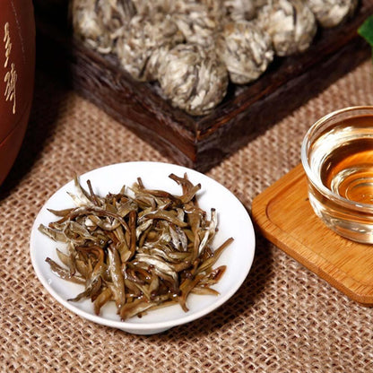 cha Mini Tea Pu-erh Tea Dragon Ball White Silver Needle Health Green Food Yunnan
