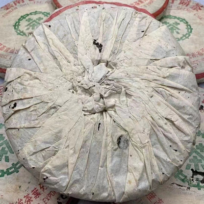 357g Yunnan Old Pu'er Raw Tea Cake Authentic 1998 Fengqing Aged Raw Pu-erh Tea