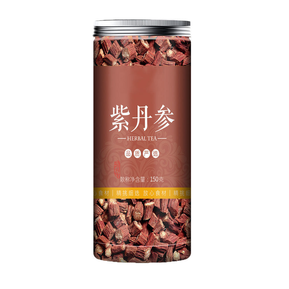 150g Salvia Tablets Natural Organic Healthy Herbal Tea Zidanshen Canned 紫丹参
