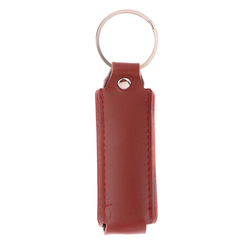 USB Case Protective Bag Portable Pocket Leather Key Ring For Usb Flash Drive