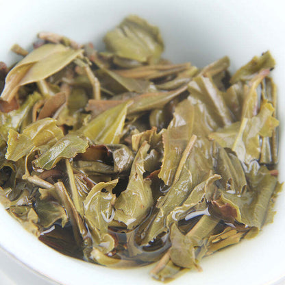 100g Yiwu Raw Pu'er Tea Small Cake Yunnan Pu-erh Shengcha Organic Old Puerh Tea