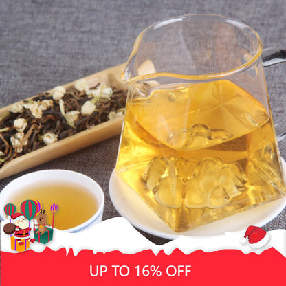 500g/1.1LB Dian Hong Tea Jasmine Black Tea Fengqing Leaves Red Gold Buds Bulk