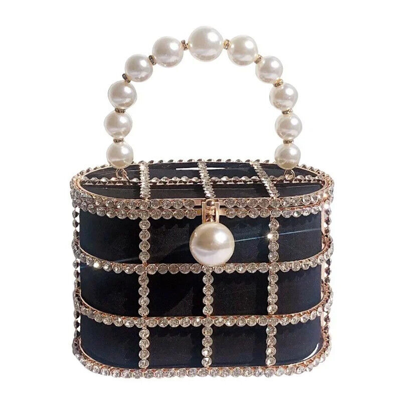 Diamonds Basket Evening Clutch Bags Women Handbags Ladies Wedding Party