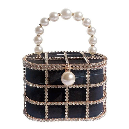 Diamonds Basket Evening Clutch Bags Women Handbags Ladies Wedding Party