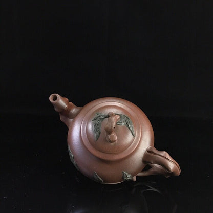 vintage chinese yixing purple clay teapot zisha ceremony teaware collection rare