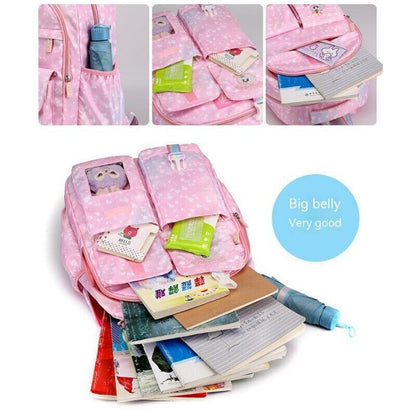 Children's Backpack Primary School Students School Bag Girl Women Backpack