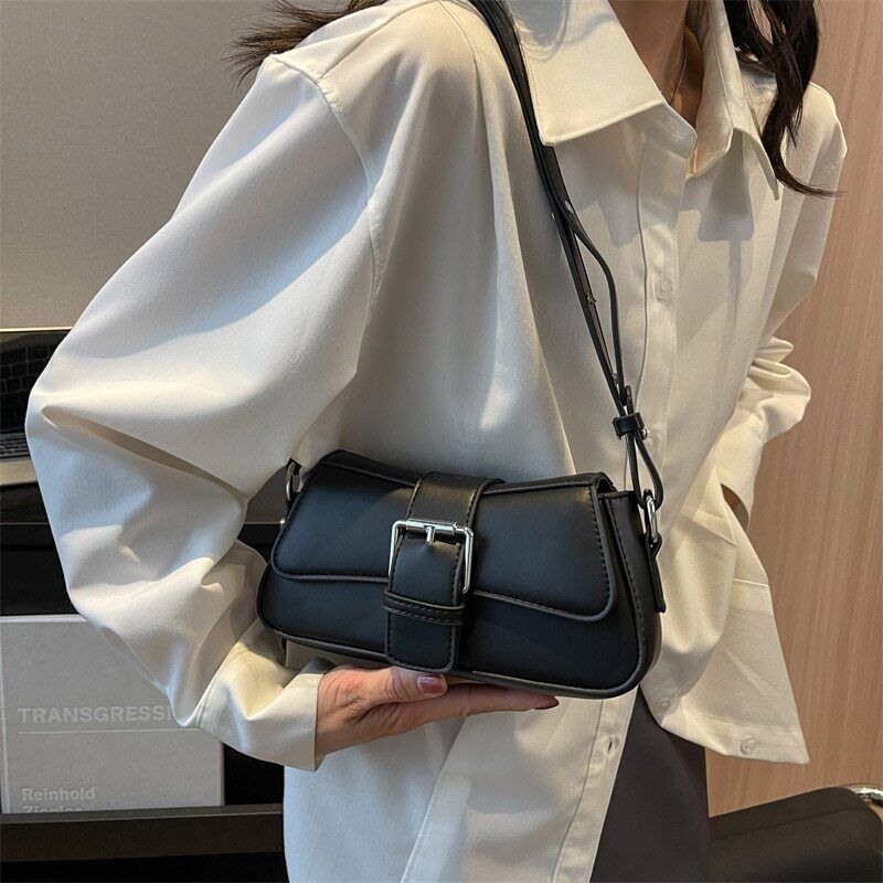 Leather Crossbody Bags For Women Shoulder Bag Lady Handbags and Purses