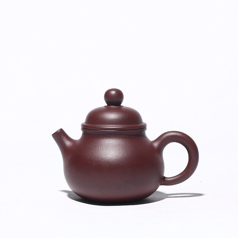 China Yixing Zisha Pottery Purple Clay Handmade 100Cc Mesh Teapot