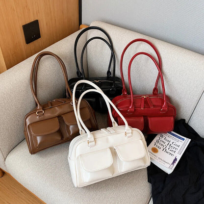 Shoulder Bags Women Brand Tote Bag Handbag Bag Casual Double Pocket Hand Bag