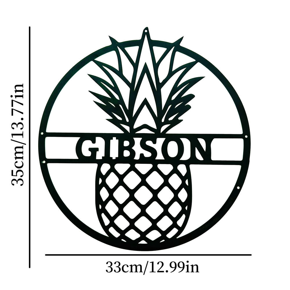 Pineapple Metal Art Wall Decoration Wall Hanging, Kitchen, Home Decoration