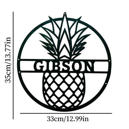 Pineapple Metal Art Wall Decoration Wall Hanging, Kitchen, Home Decoration