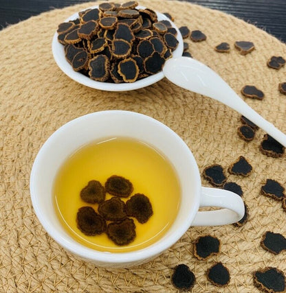 6 Year Korean Black Ginseng Roots slice Red Ginseng health herbal,ren shen pian