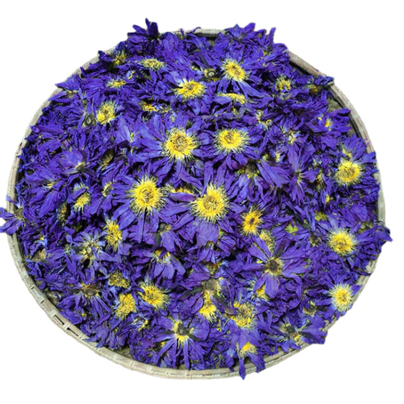 Flower Herbal Tea Nymphaea Caerulea Savigny 100g Dried Loose Blue Lotus-