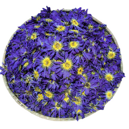 Flower Herbal Tea Nymphaea Caerulea Savigny 100g Dried Loose Blue Lotus-