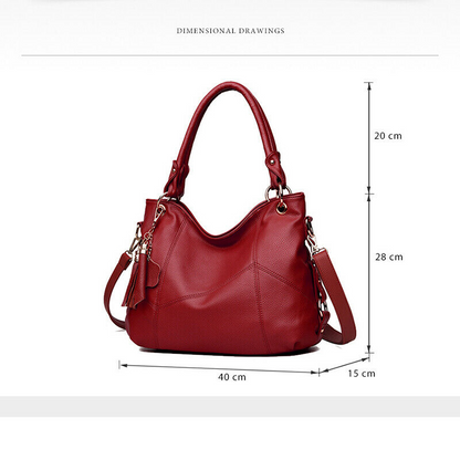 Genuine Leather Vintage Women Ladies Messenger Crossbody Shoulder Bags Handbag