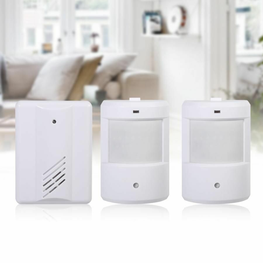 Wireless PIR Motion Sensor Alarm Detector Home Door Bell Security Alarm Systems