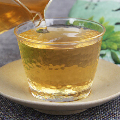 Pu'er Cha Tea Yunnan Premuim Natural Ancient Tree Old Pu-erh Green Tea Cake 180g-