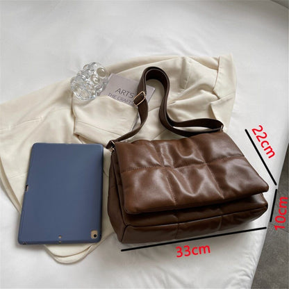 Women's Bag PU Leather Shoulder Messenger Bags Women Female Crossbody Bag