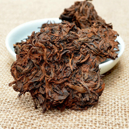 YunNan Lao Cha Tou Cooked Puerh Tea*Loose Pu-erh Tea Ripe puer tea
