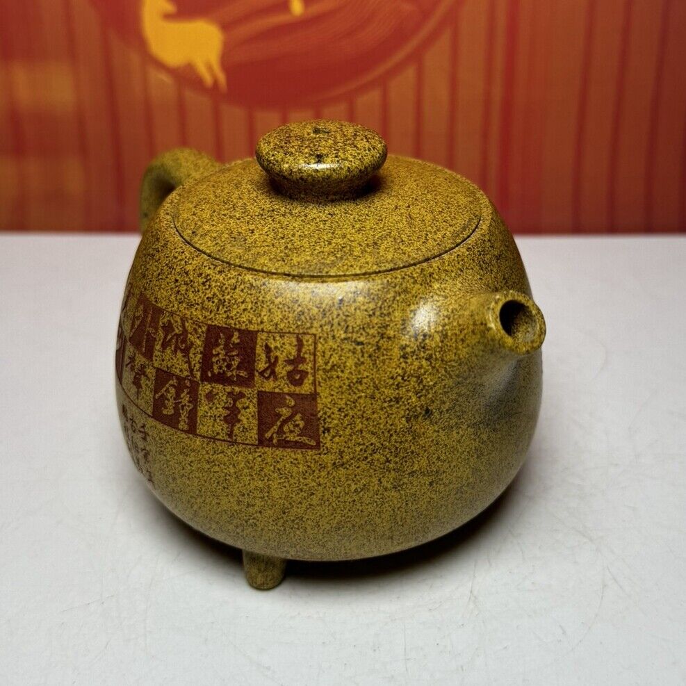 Vintage Chinese Yixing Purple Clay Teapot Zisha Ceremony Teaware Collection Rare